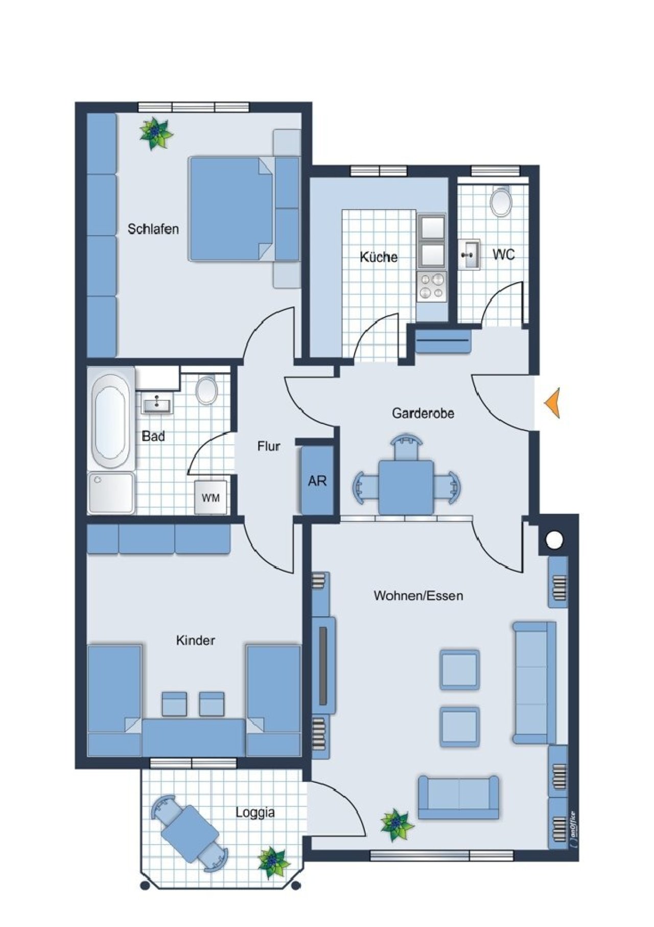 Grundriss- Grundriss-